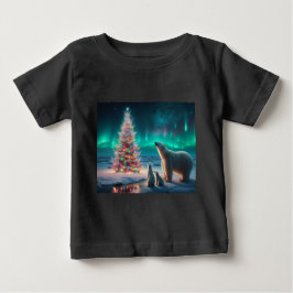 Polar Beer Mom Cubs Kerstboom Aurora Borealis
