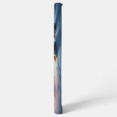 Polar Beer Mom Cubs Kerstboom Noorderlicht Samsung Galaxy Hoesje (Linkerkant)