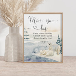 Polar Beer Mom-osa Bar Poster