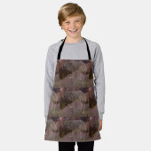 Polar Beer Mountain, Kinder Full Print Schort (Gedragen)