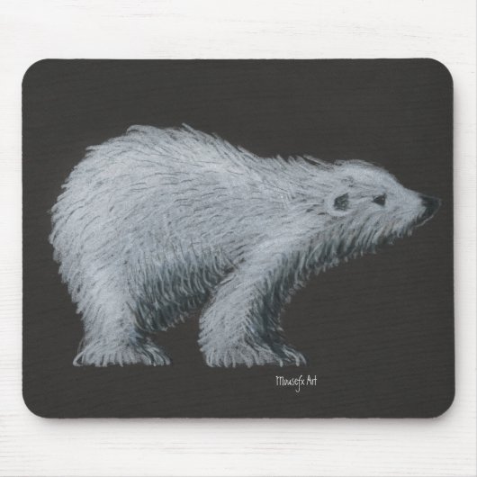 Polar Beer Mousepad - Gepersonaliseerd Muismat (Voorkant)