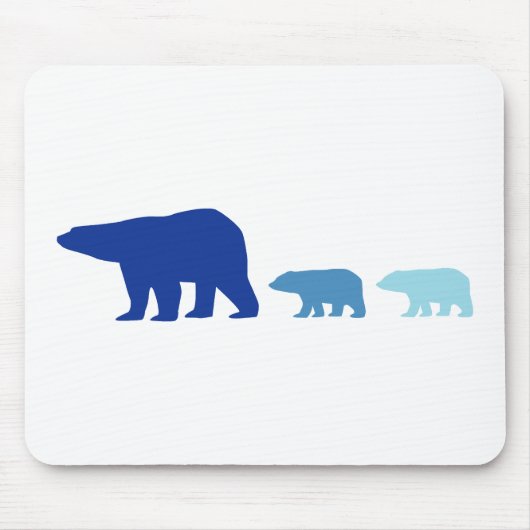 "Polar Beer" Mousepad Muismat (Voorkant)
