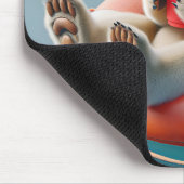 Polar Beer nippen van een Drink Muismat (Hoek)