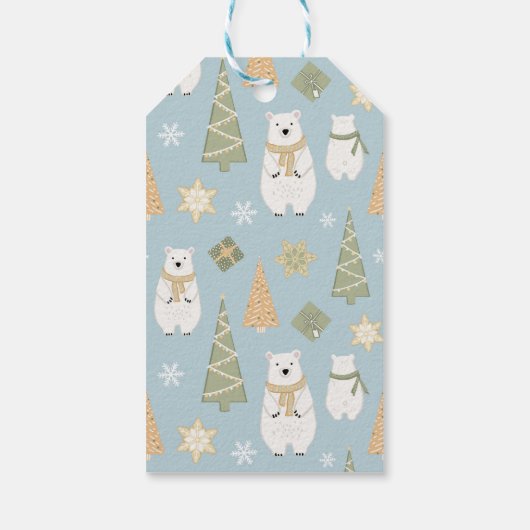 Polar Beer Nordic Blue Gift Label Cadeaulabel (Achterkant)