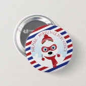 Polar Beer North Pole Post Kantoor Button (Voorkant /achterkant)