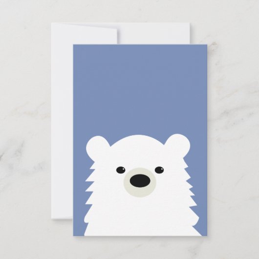 Polar Beer Note Card Kaart (Voorkant)