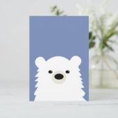 Polar Beer Note Card Kaart (Staand voorkant)