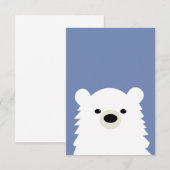 Polar Beer Note Card Kaart (Voorkant / Achterkant)