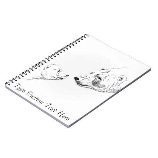 Polar Beer Notebook Personal Beer Art Notebook Notitieboek (Linkerzijde)