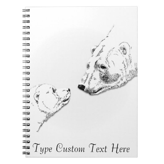 Polar Beer Notebook Personal Beer Art Notebook Notitieboek (Voorkant)