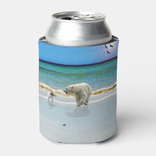 Polar Beer ontmoet Jack Russell, Koelbox Blikjeskoeler (Blikje Voorkant)