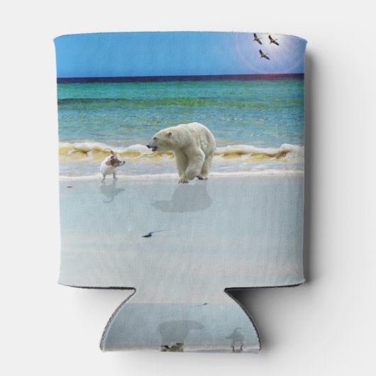 Polar Beer ontmoet Jack Russell, Koelbox Blikjeskoeler (Achterkant)