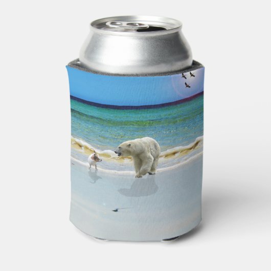 Polar Beer ontmoet Jack Russell, Koelbox Blikjeskoeler (Blikje Achterkant)