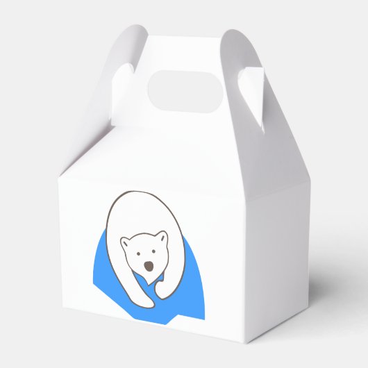 Polar Beer ontwerp gunstbox Bedankdoosjes (Voorkant Zijde)