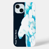 Polar Beer op Ice Hoesje-Malte iPhone Case (Achterkant)