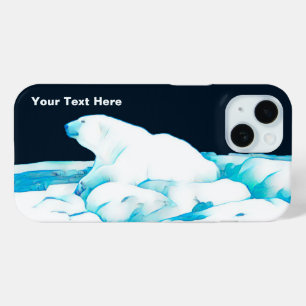 Polar Beer op Ice Hoesje-Malte iPhone Case