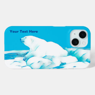 Polar Beer op Ice Hoesje-Malte iPhone Case