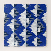 Polar Beer op Iceberg Naadloos Patroon. Legpuzzel (Horizontaal)