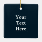 Polar Beer op ijs - Kuviannak innovia Keramisch Ornament (Achterkant)