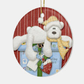 Polar Beer op Pakket Vakantie Ornament (Links)