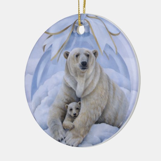 Polar Beer Ornament (Links)