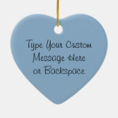 Polar Beer Ornament Moeder Baby Persoonlijke cadea (Achterkant)