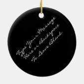 Polar Beer Ornament Moeder Baby Persoonlijke cadea (Achterkant)