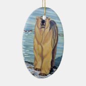 Polar Beer Ornament Personalized Beer Decoration (Rechts)