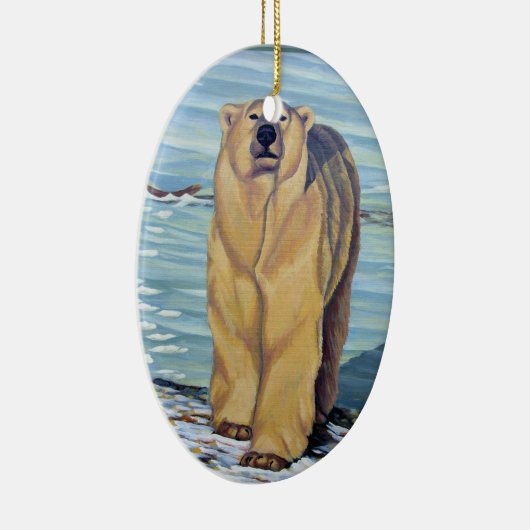 Polar Beer Ornament Personalized Beer Decoration (Rechts)