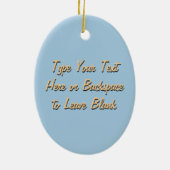 Polar Beer Ornament Personalized Beer Decoration (Achterkant)