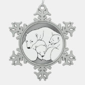 Polar Beer Ornament Vakantie Beer Cubs Decoraties (Voorkant)