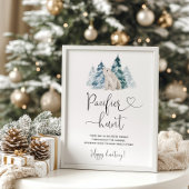 Polar beer Pacifier jacht baby shower game Poster