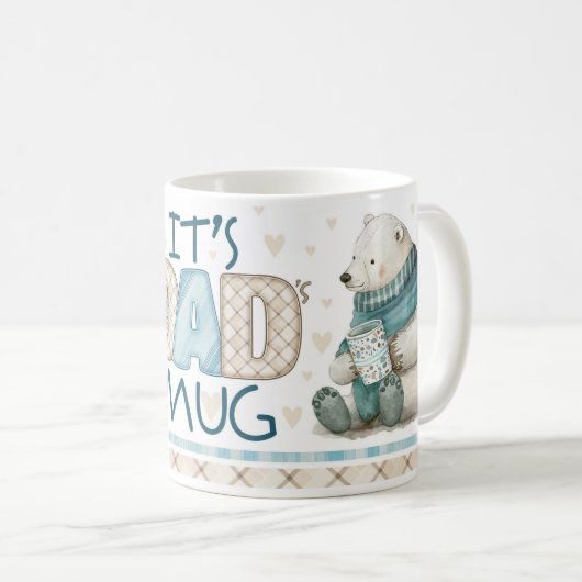 Polar Beer Pap Mok 11 oz (Voorkant rechts)