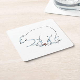 Polar Beer papier onderzetters