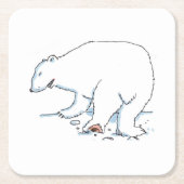 Polar Beer papier onderzetters (Voorkant)
