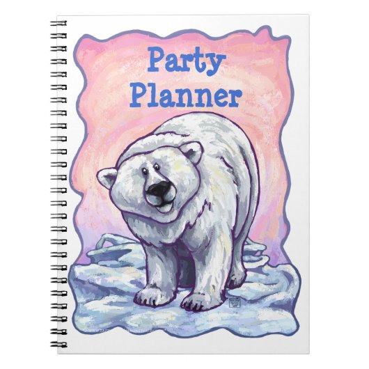 Polar Beer Party Planner Notitieboek (Voorkant)
