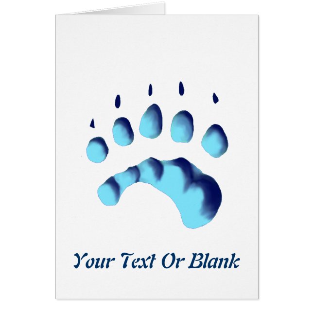 Polar Beer Paw Print (Voorkant)
