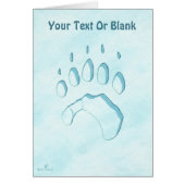 Polar Beer Paw Print (Voorkant)