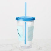 Polar Beer Paw Print Acryl Drinkbeker (Rechts)