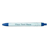 Polar Beer Paw Print Blauwe Inkt Pen (Voorkant)