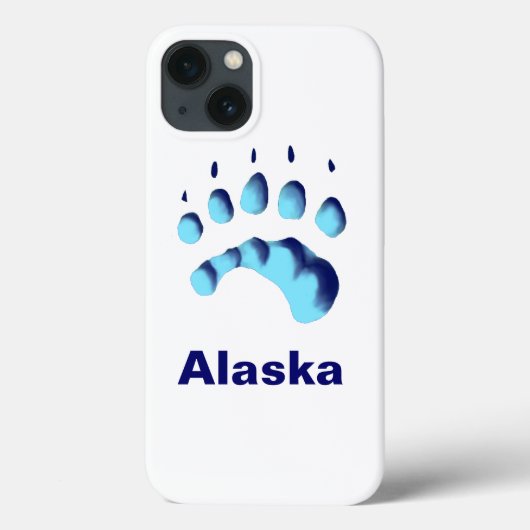 Polar Beer Paw Print Case-Mate iPhone Case (Achterkant)
