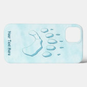 Polar Beer Paw Print Case-Mate iPhone Case (Achterkant (horizontaal))