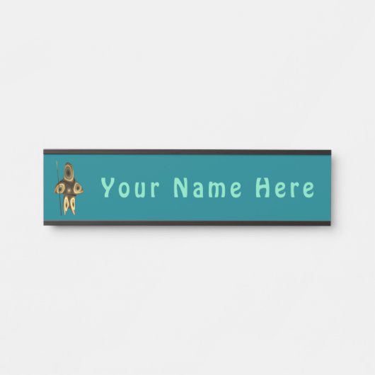 Polar Beer Paw Print Deurbordje (Voorkant)