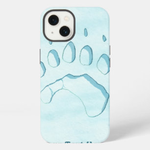 Polar Beer Paw Print iPhone 13 Hoesje