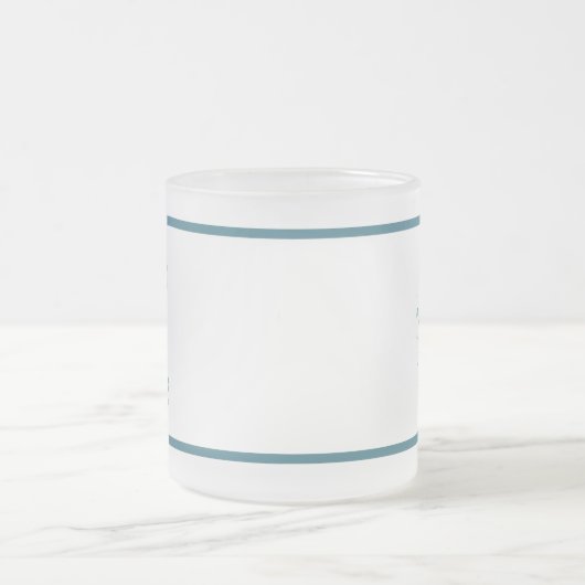 Polar Beer Paw Print Matglas Koffiemok (Center)