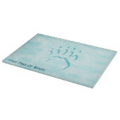 Polar Beer Paw Print Snijplank (Hoek)