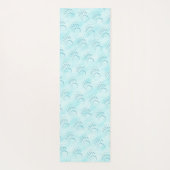 Polar Beer Paw Print Yogamat (Achterkant)