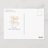 Polar Beer Peace Corporate Christmas Briefkaart (Achterkant)