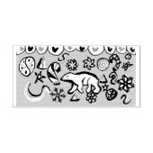 Polar Beer Peppermint Latte kerst Rubberstempel (Afrduk)