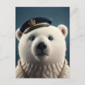 Polar Beer piloot kapitein Briefkaart (Voorkant)